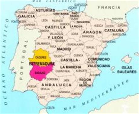 Extremadura piantina